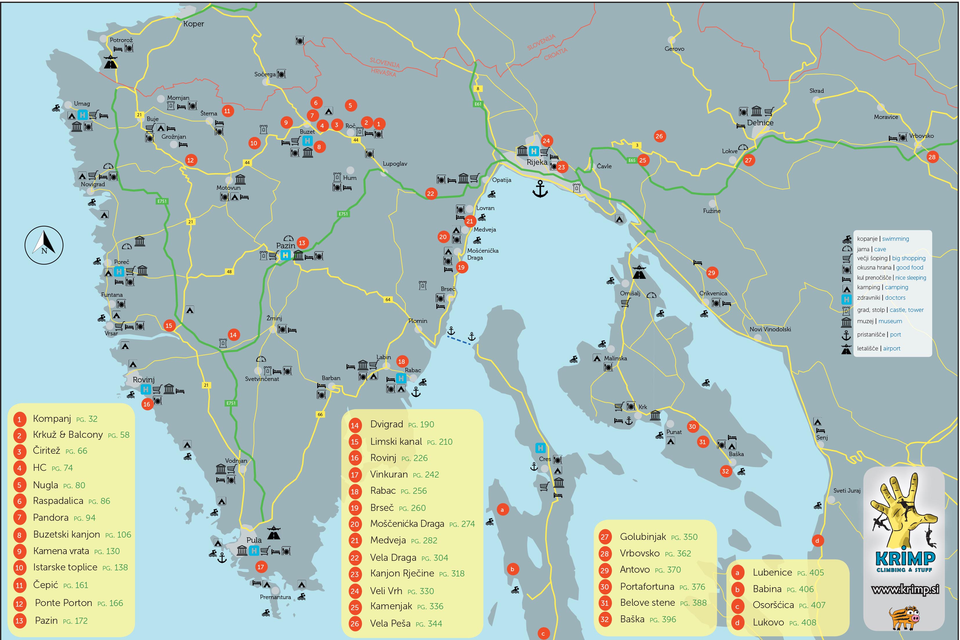 Istra Map