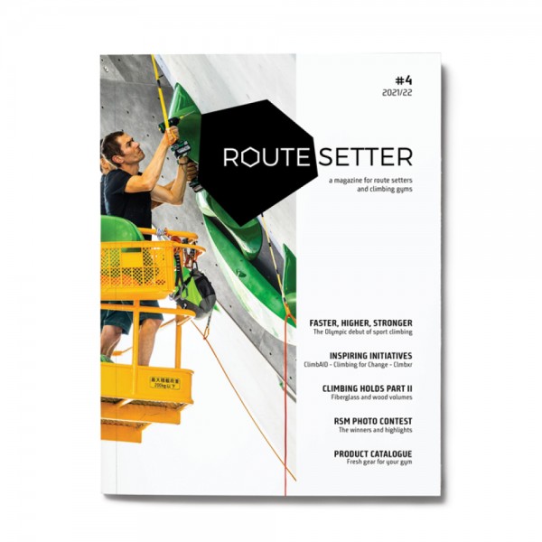 Route Setter Magazine #4 – das Fachmagazin für die Kletterhallen Branche