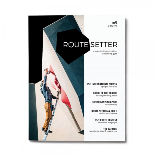 Route Setter Magazine #5 – das Fachmagazin für die Kletterhallen Branche
